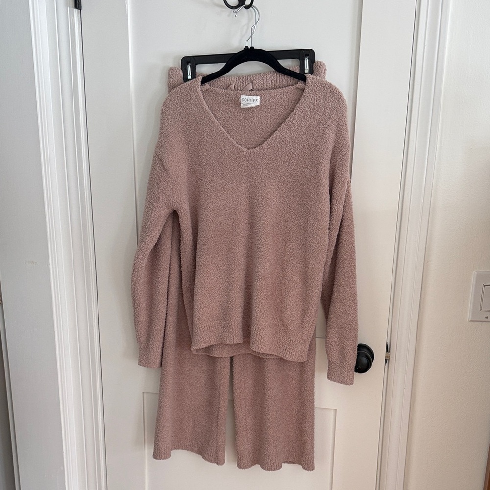 Softies Cozy Pink Loungewear Set